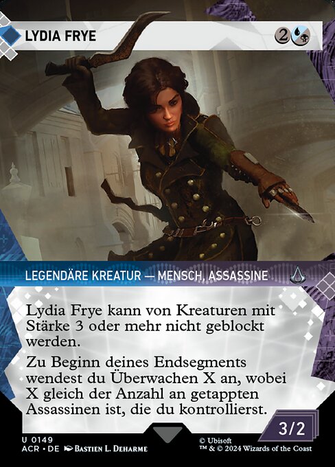 Lydia Frye (V.1) XACR-149 Uncommon Near Mint Deutsch