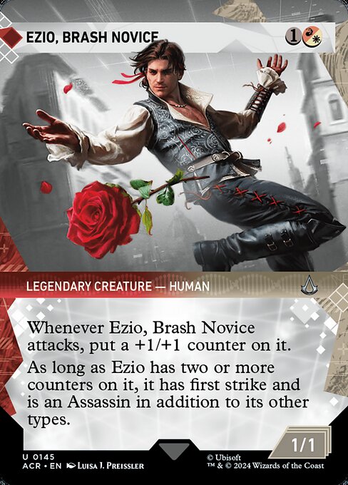 Ezio, Brash Novice XACR-145 Uncommon Near Mint Englisch Foil
