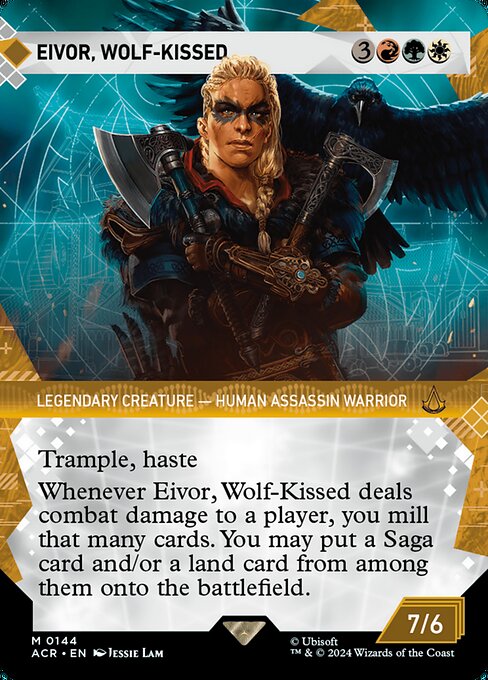 Eivor, Wolf-Kissed (V.1) XACR-144 Mythic Near Mint Englisch