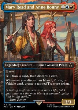 Mary Read and Anne Bonny XACR-120 Rare Excellent Englisch Foil