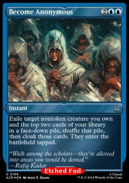 Become Anonymous XACR-186 Uncommon Near Mint Englisch Foil