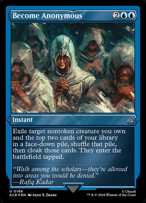 Become Anonymous XACR-186 Uncommon Near Mint Englisch Foil