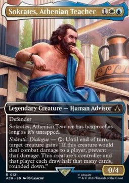 Sokrates, athenischer Lehrmeister (V.1) XACR-121 Rare Near Mint Englisch