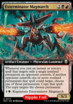Exterminator Magmarch XM3C-72 Rare Near Mint Englisch Foil