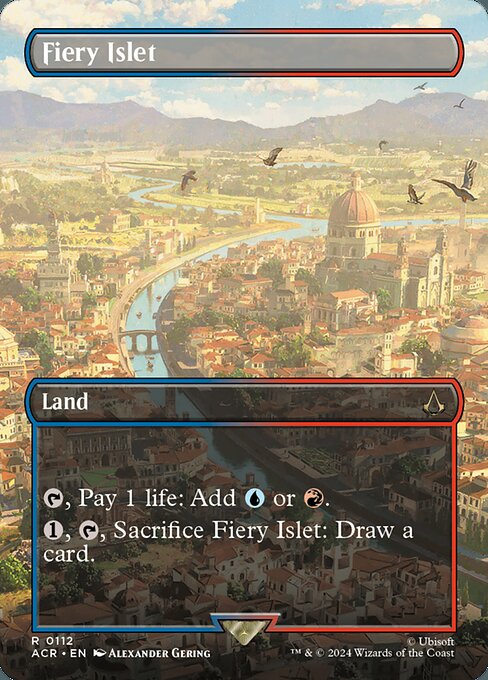 Fiery Islet XACR-112 Rare Near Mint Englisch