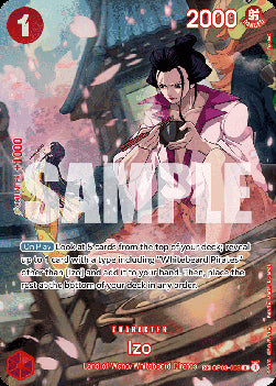 Izo (OP03-003) OP07 Special Rare Near Mint Englisch