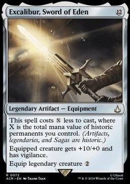 Excalibur, Sword of Eden ACR-72 Rare Near Mint Deutsch