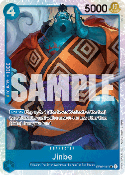 Jinbe (OP07-045) (V.1) OP07 Super Rare Excellent Englisch