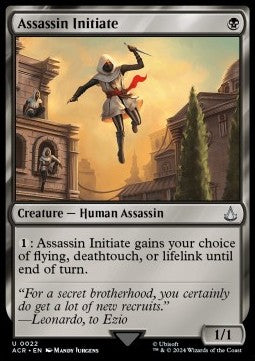 Assassin Initiate ACR-22 Uncommon Excellent Englisch