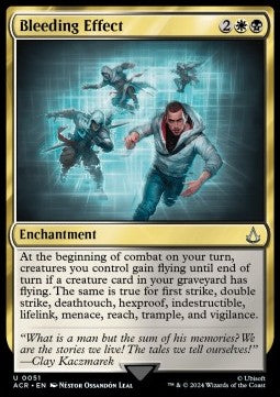 Bleeding Effect ACR-51 Uncommon Near Mint Englisch Foil