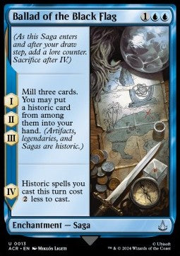 Ballad of the Black Flag ACR-13 Uncommon Near Mint Englisch Foil
