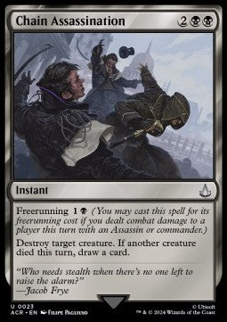 Chain Assassination ACR-23 Uncommon Near Mint Englisch Foil