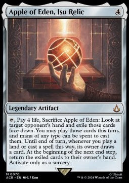 Apple of Eden, Isu Relic ACR-70 Mythic Near Mint Englisch