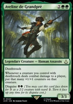 Aveline de Grandpré ACR-40 Rare Near Mint Englisch