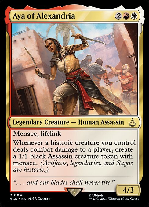 Aya of Alexandria ACR-48 Rare Near Mint Englisch