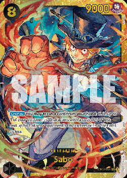 Sabo (OP07-118) (V.1) OP07 Secret Rare Near Mint Englisch