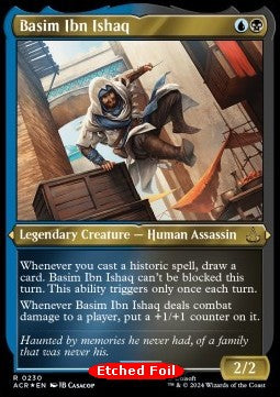 Basim Ibn Ishaq (V.2) XACR-230 Rare Near Mint Englisch Foil