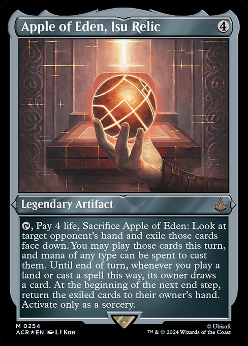 Apple of Eden, Isu Relic XACR-254 Mythic Near Mint Englisch Foil