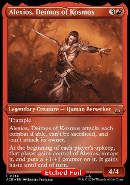 Alexios, Deimos of Kosmos XACR-214 Uncommon Near Mint Englisch Foil