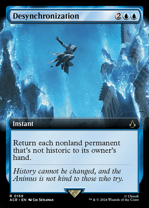 Desynchronization XACR-159 Rare Near Mint Englisch Foil