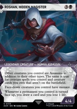 Roshan, Hidden Magister XACR-133 Uncommon Near Mint Englisch
