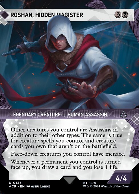 Roshan, Hidden Magister XACR-133 Uncommon Near Mint Englisch