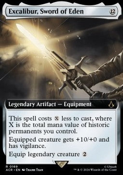 Excalibur, Sword of Eden (V.1) XACR-169 Rare Excellent Englisch