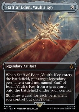 Edenstab, Schlüssel zur Gruft (V.1) XACR-123 Mythic Near Mint Englisch Foil