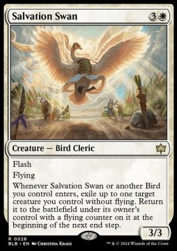 Salvation Swan BLB-28 Rare Near Mint Englisch