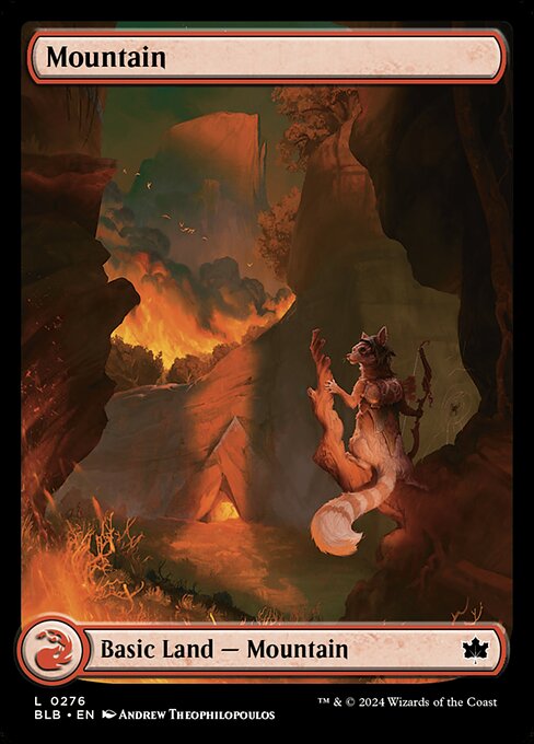 Gebirge (V.3) BLB-276 Land Near Mint Englisch Foil