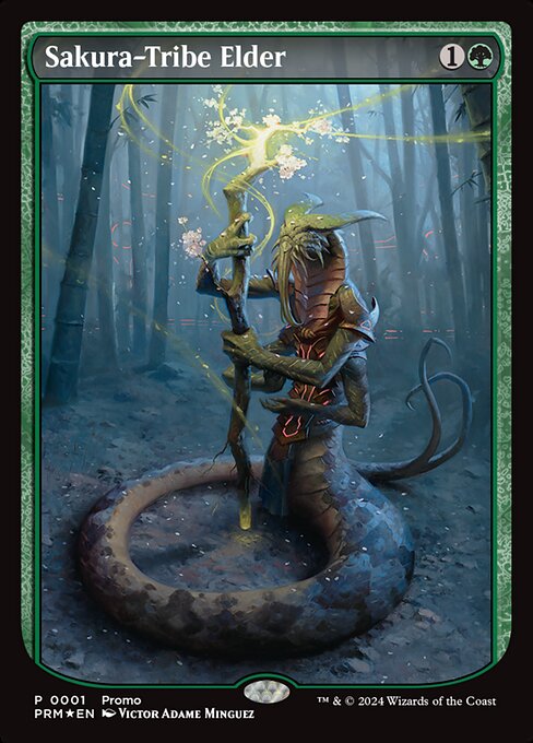 Sakura-Tribe Elder PROM-1 Rare Near Mint Englisch Foil