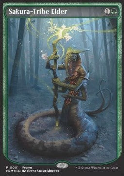 Sakura-Tribe Elder PROM-1 Rare Excellent Englisch Foil