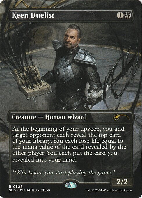 Keen Duelist SLD-828 Rare Near Mint Englisch Foil