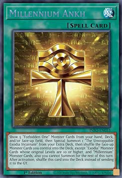 Millennium Ankh INFO-053 Secret Rare Near Mint Englisch 1. Auflage