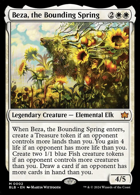 Beza, the Bounding Spring BLB-2 Mythic Near Mint Englisch