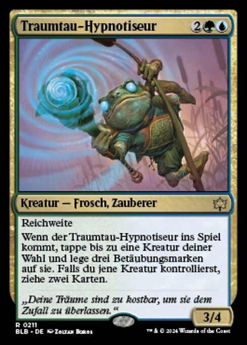 Traumtau-Hypnotiseur BLB-211 Rare Near Mint Deutsch Foil