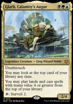 Glarb, Augur des Unheils BLB-215 Mythic Excellent Deutsch