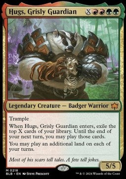 Hugs, borstiger Wächter BLB-218 Mythic Near Mint Englisch