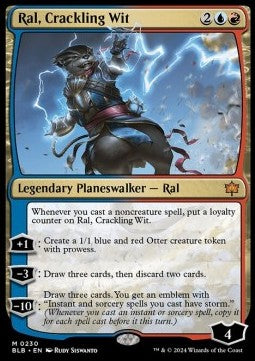 Ral, Crackling Wit BLB-230 Mythic Near Mint Englisch Foil
