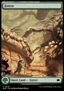 Wald (V.2) BLB-279 Land Near Mint Englisch Foil