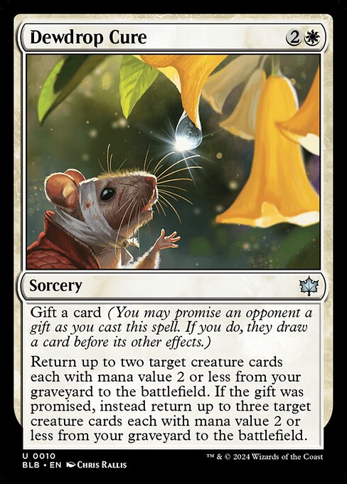 Dewdrop Cure BLB-10 Uncommon Excellent Englisch