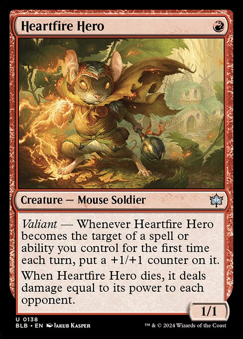 Herzfeuer-Held BLB-138 Uncommon Near Mint Englisch Foil