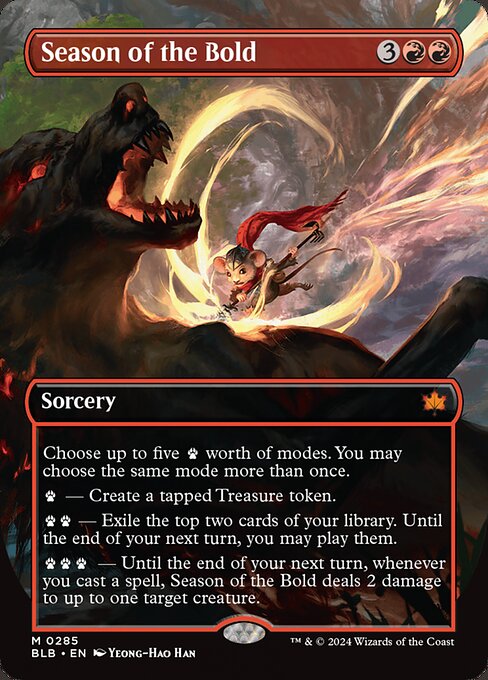 Season of the Bold XBLB-285 Mythic Excellent Englisch