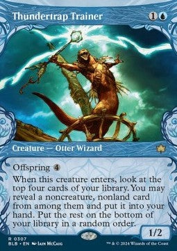 Thundertrap Trainer XBLB-307 Rare Near Mint Englisch Foil