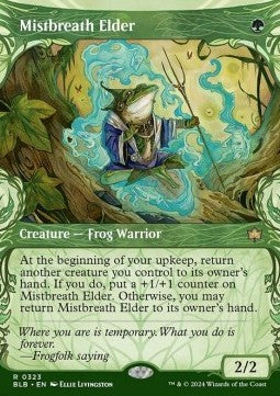 Mistbreath Elder XBLB-323 Rare Near Mint Englisch
