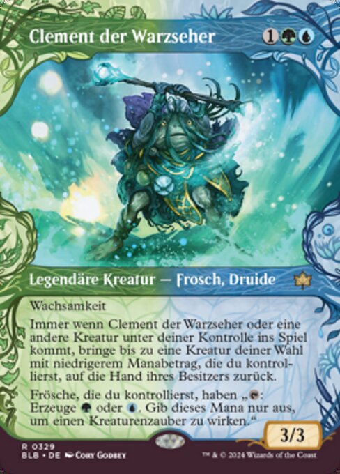 Clement der Warzseher (V.1) XBLB-329 Rare Near Mint Deutsch