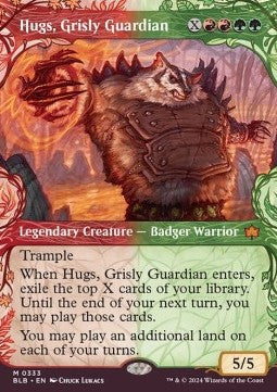 Hugs, Grisly Guardian XBLB-333 Mythic Near Mint Englisch