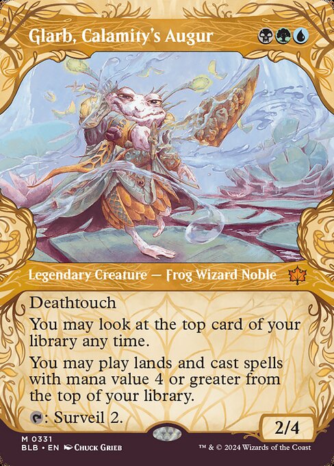 Glarb, Calamity's Augur XBLB-331 Mythic Near Mint Englisch Foil
