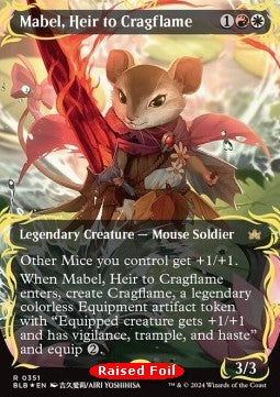 Mabel, Heir to Cragflame XBLB-351 Rare Near Mint Englisch Foil