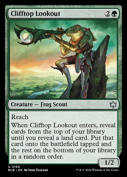 Clifftop Lookout BLB-168 Uncommon Excellent Englisch